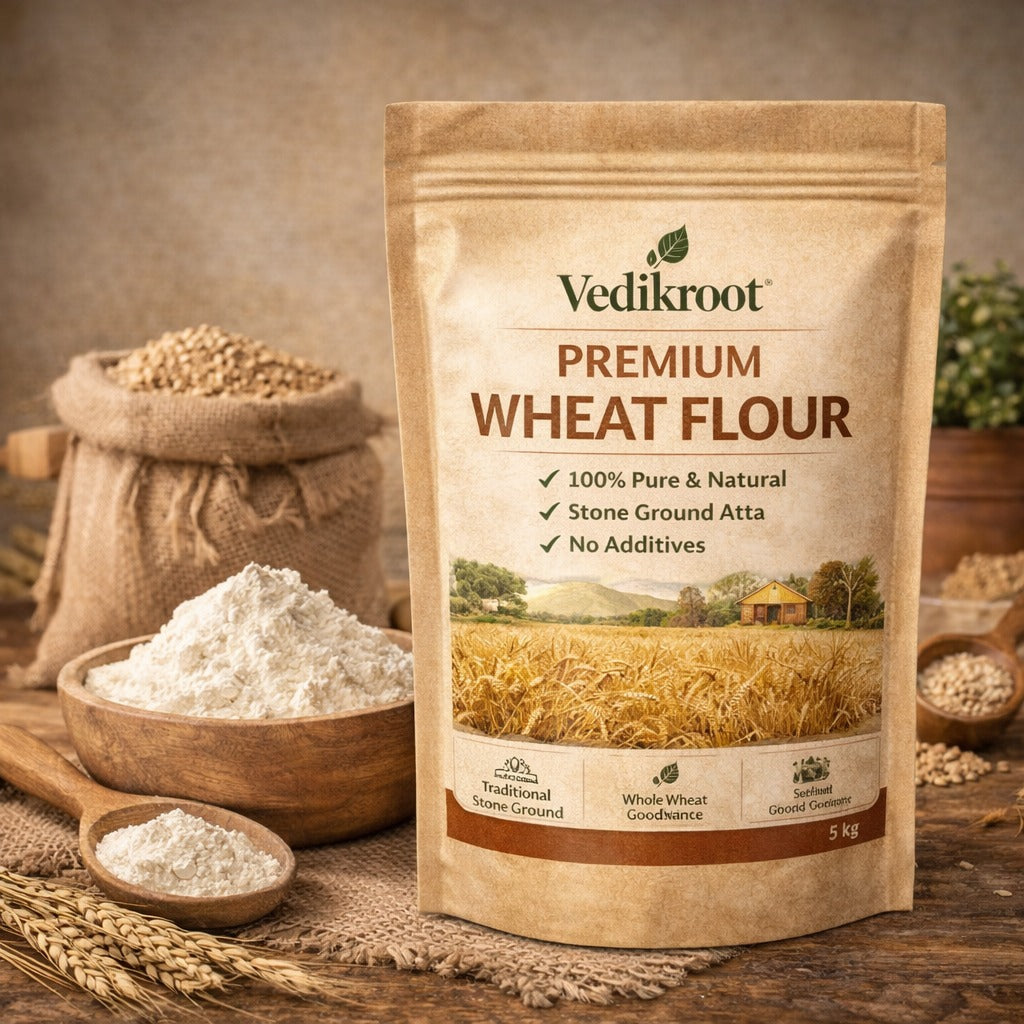 Vedikroot Wheat Flour: Bringing Back the Purity of Traditional Indian Atta