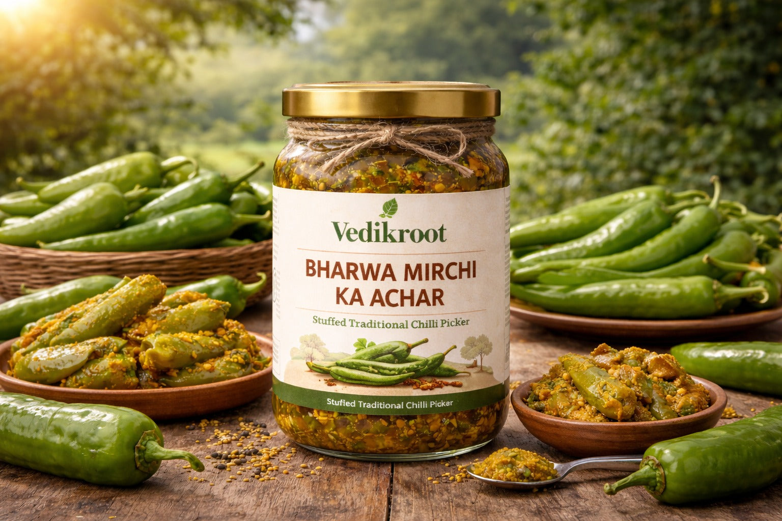 Bharwa Mirch ka Achar