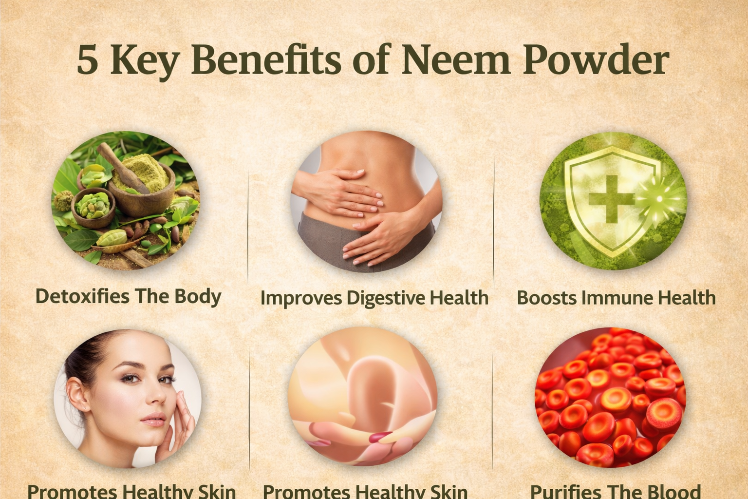 Vedikroot 100% Natural & Chemical free Neem Powder